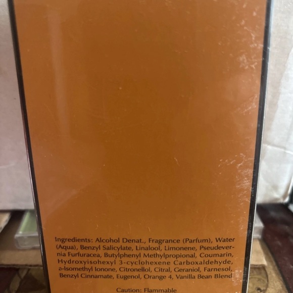 Vibrant Orange Fragrance Bottle - Picture 2 of 2